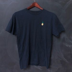 Navy Blue Pineapple Shirt